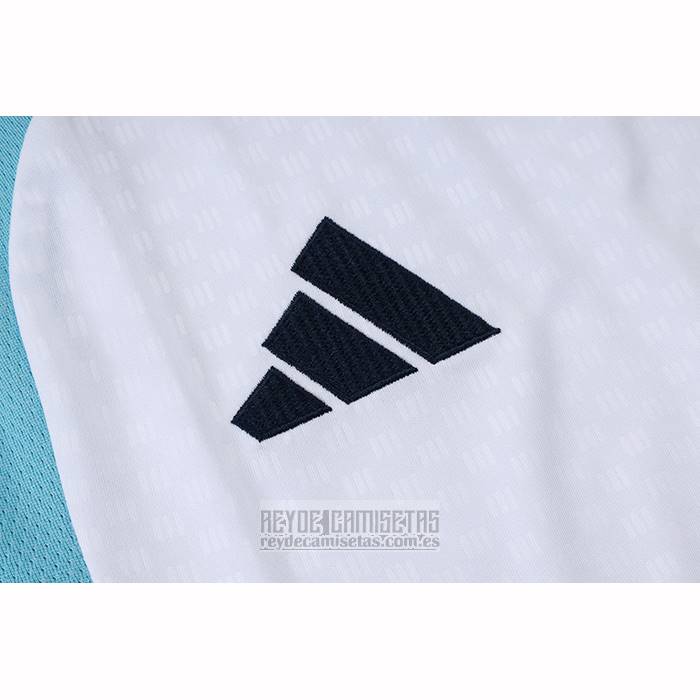 Chandal del Argentina Manga Corta 2025-2026 Blanco - Pantalon Corto